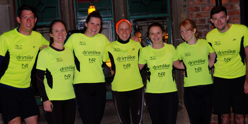 Drimlike, sponsor du Newcastle Running Club